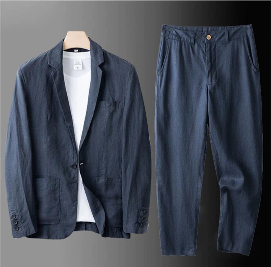 Herr Set | Modern Tapered | Lätt Silhuett | Sommar