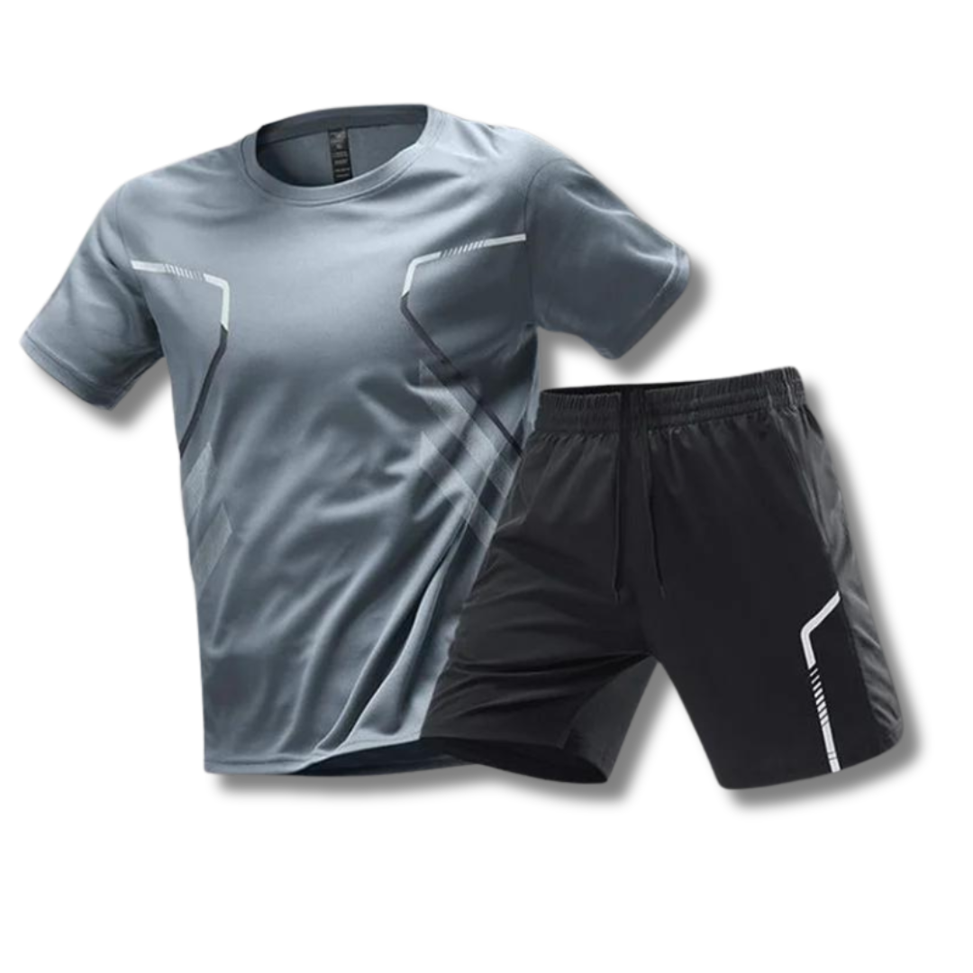 Herr Set | Slimfit | Kortärmad | Sommar