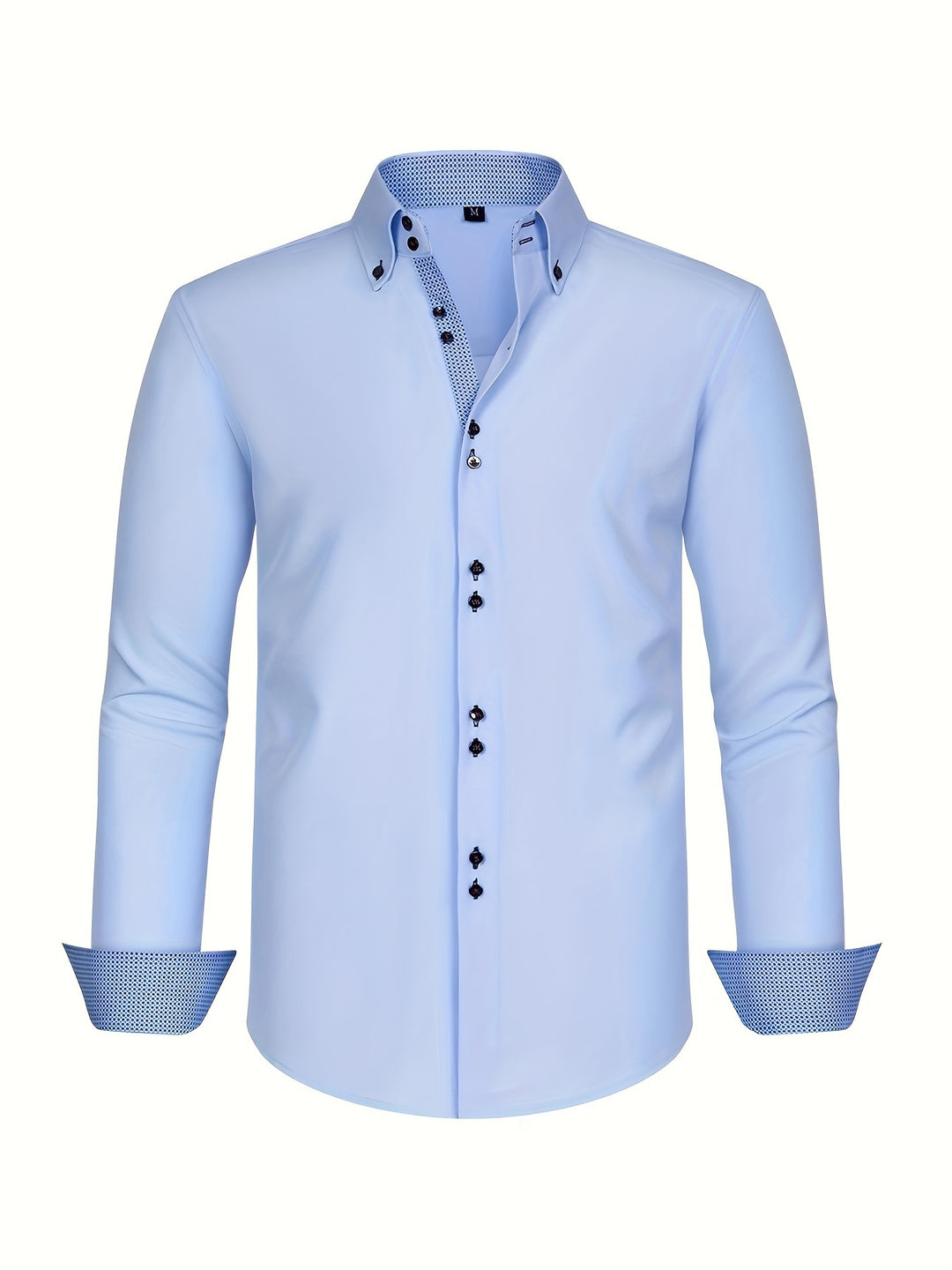 Herr Skjorta | Slimfit | Knappar Fram | Sommar