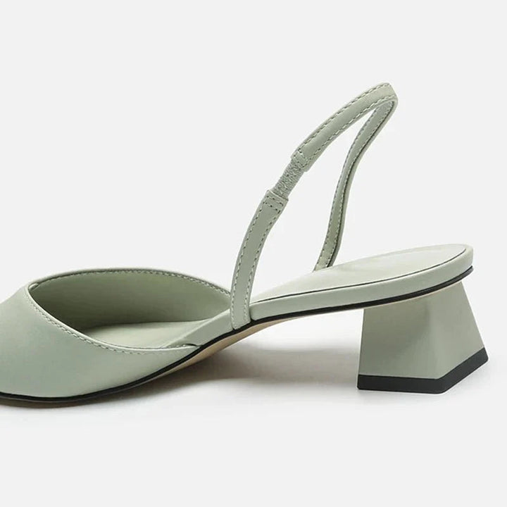 Kvinnor Sandaler | Spetsig Tå &amp; Låg Klack | Bekväm Design | Elegant Sommarstil