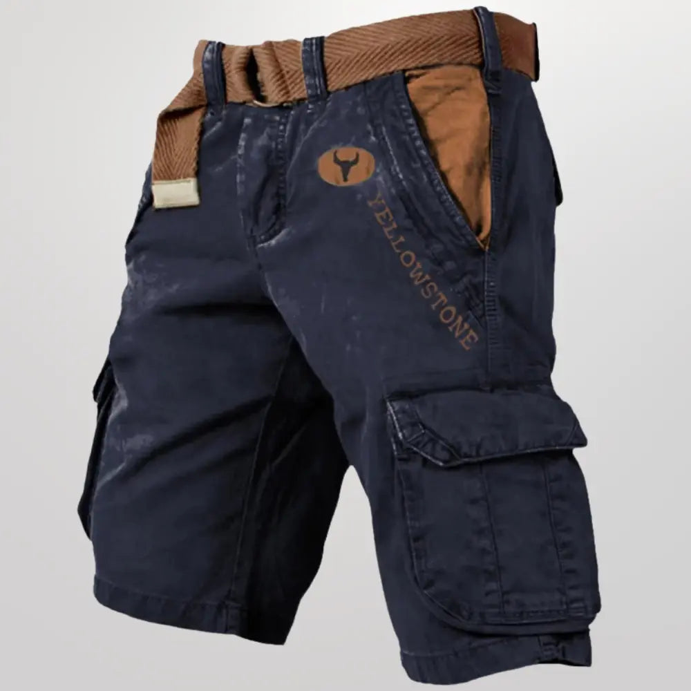 Herr Cargo Shorts | Praktisk Design | Casual Look | Sommar