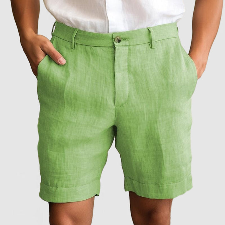 Herr Shorts | Rak Modell | Med Fickor | Sommar