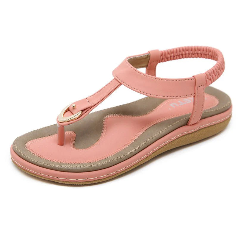 Kvinnor Sandaler | Platt & Bekväm | Unik Design | Avslappnad Sommarstil