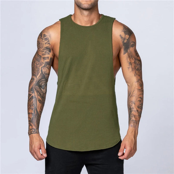 Herr Topp | Slimfit | Ärmlös | Sommar