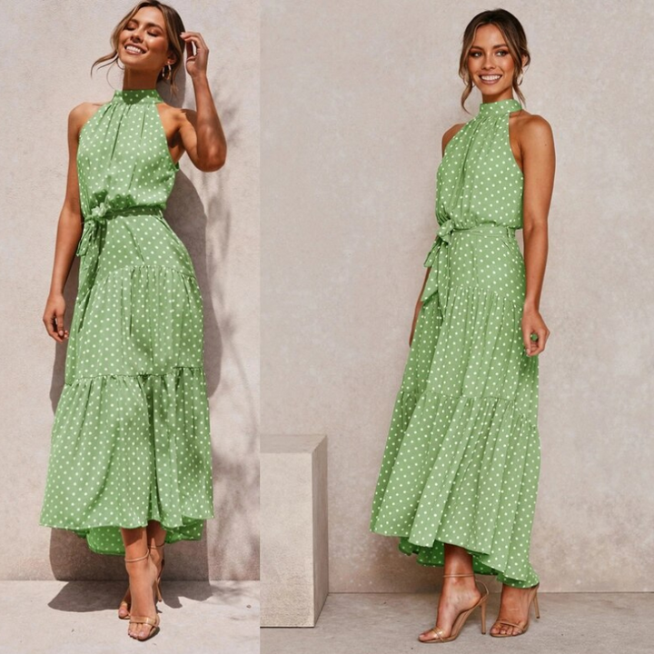 Damklänning | Elegant | Halterneck | Sommar