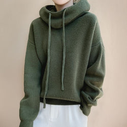 Turtleneck för kvinnor | Lyxig merinostickad struktur | Tidlös värme | Mysig elegans