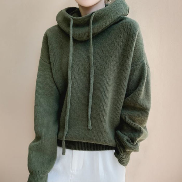 Turtleneck för kvinnor | Lyxig merinostickad struktur | Tidlös värme | Mysig elegans