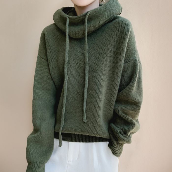Turtleneck för kvinnor | Lyxig merinostickad struktur | Tidlös värme | Mysig elegans