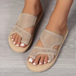 Damsandaler | Slip-on Meshdesign | Lätt & Bekväm | Andningsbart Sommarsko
