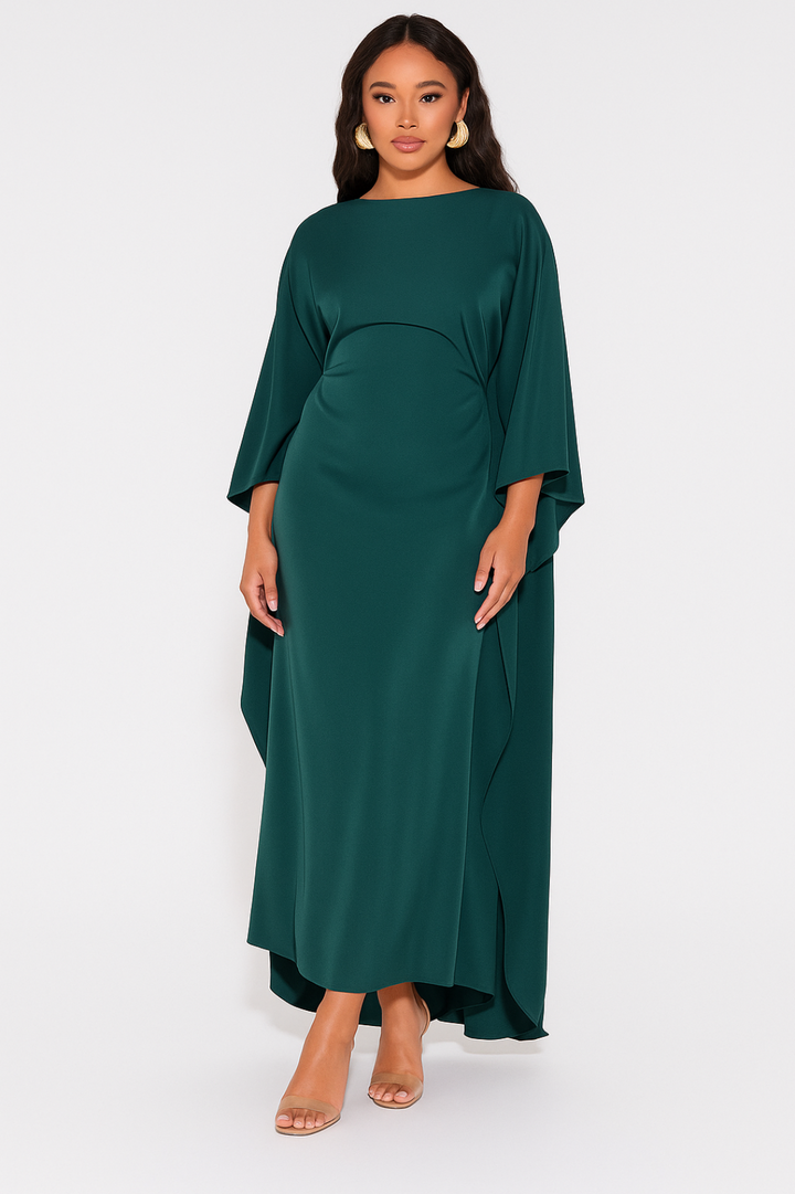Dam Klänning | Oversized | Vida Ärmar | Sommar