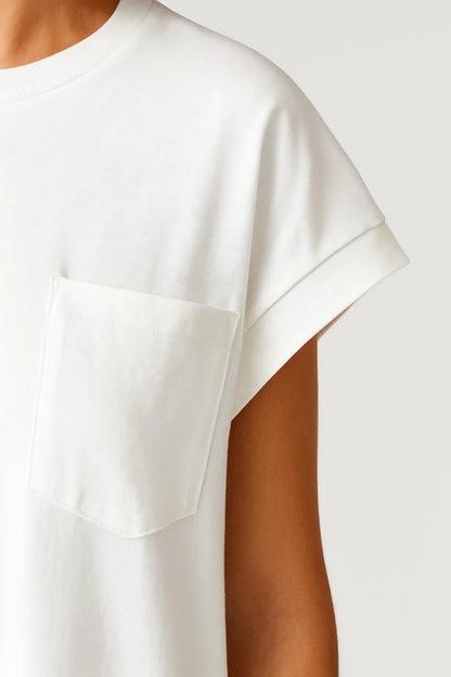 Dam Klänning | Oversized Rak | Kort Ärm | Sommar