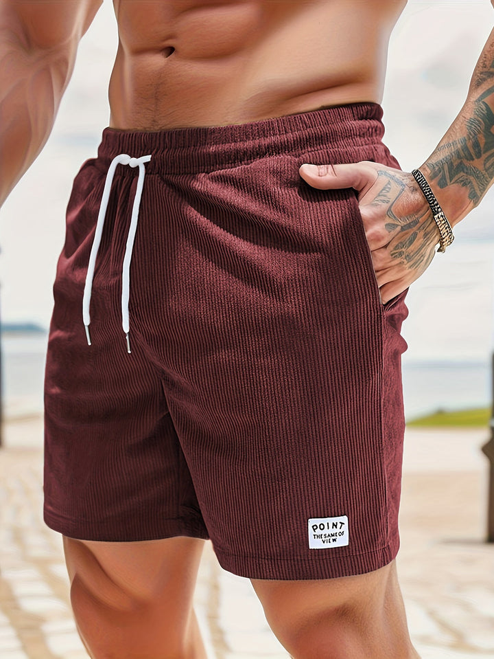 Herr Shorts | Relaxed Fit | Elastisk Midja | Sommar