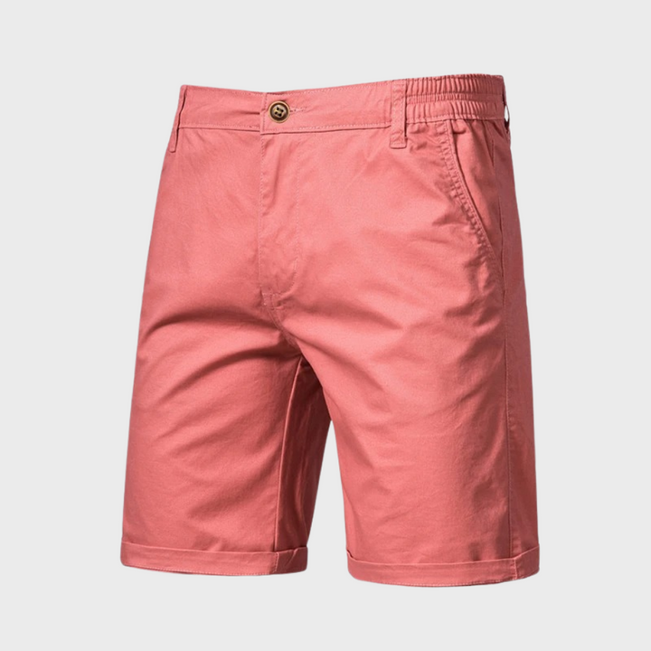 Herr Shorts | Straight Fit | Knappstängning | Sommar