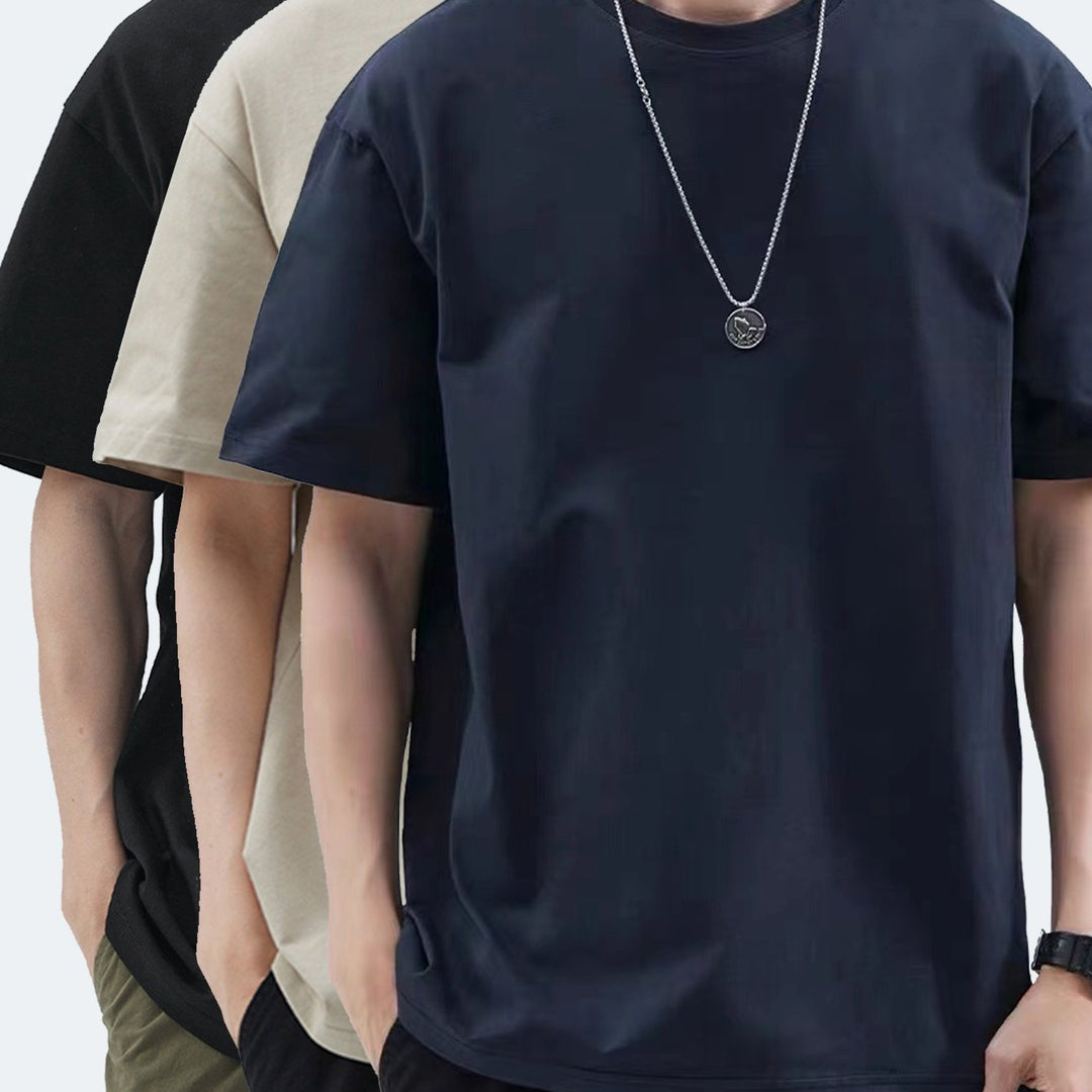 Herr T-shirt | Oversized | Kort Ärm | Sommar