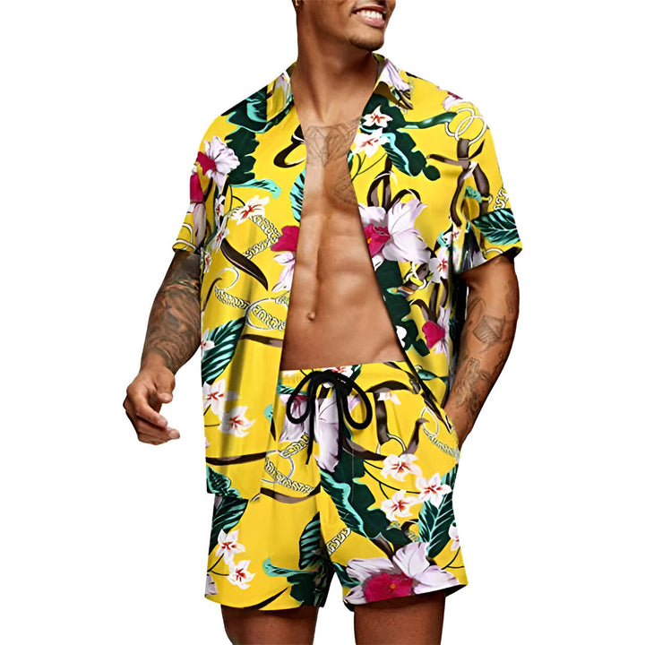Herr Set | Relaxed Fit | Kort Ärm | Sommar