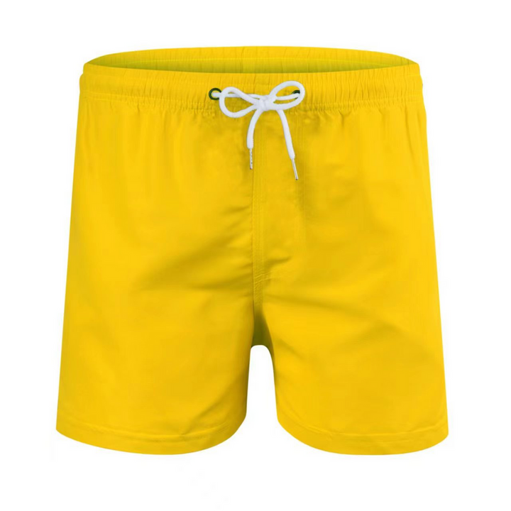 Herr Badshorts | Kort Slimfit | Elastisk Midja | Sommar