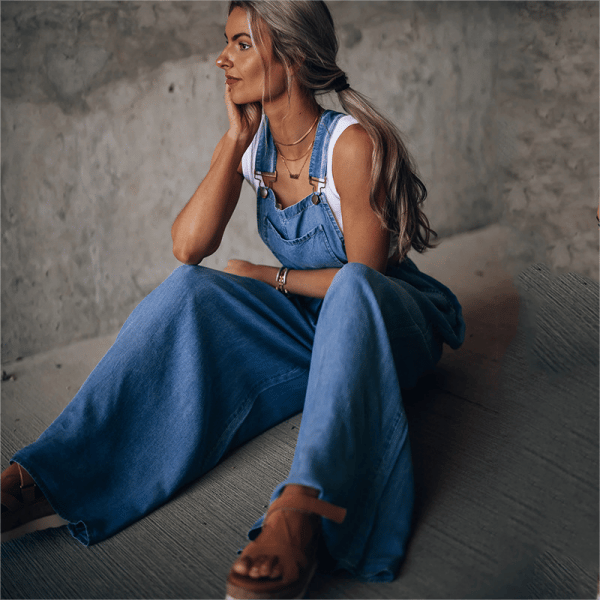 Jumpsuit för kvinnor | Snygg denim | Chic & bekväm | Casual elegant