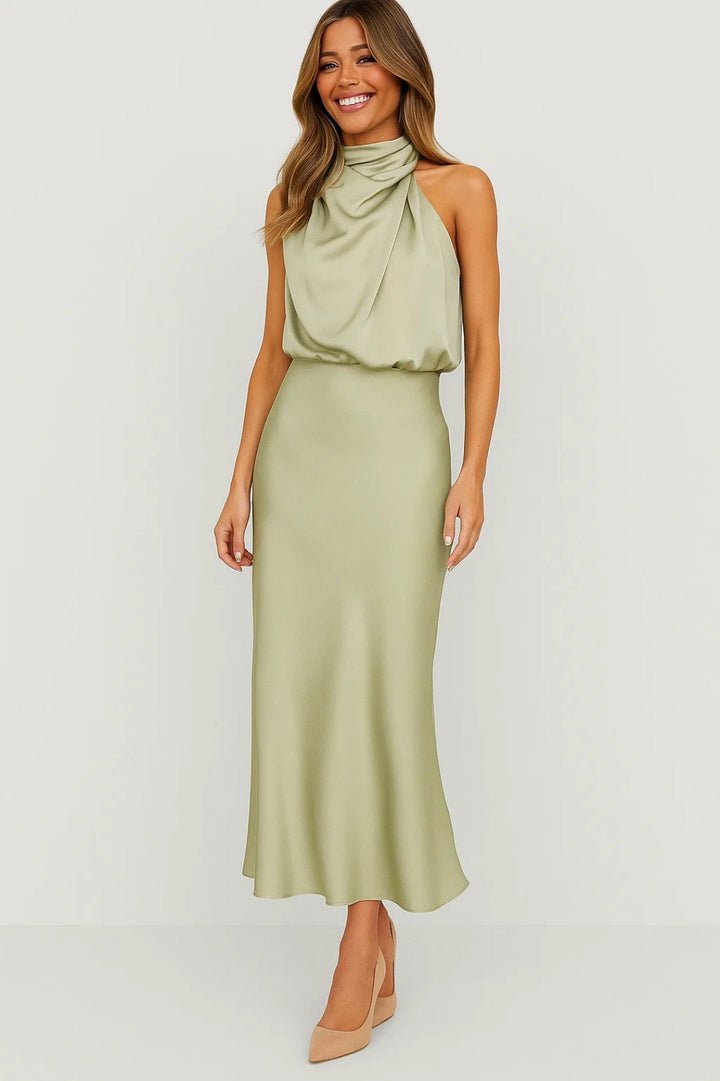 Damer Klänning | Halterneck | Maxi | Sommar