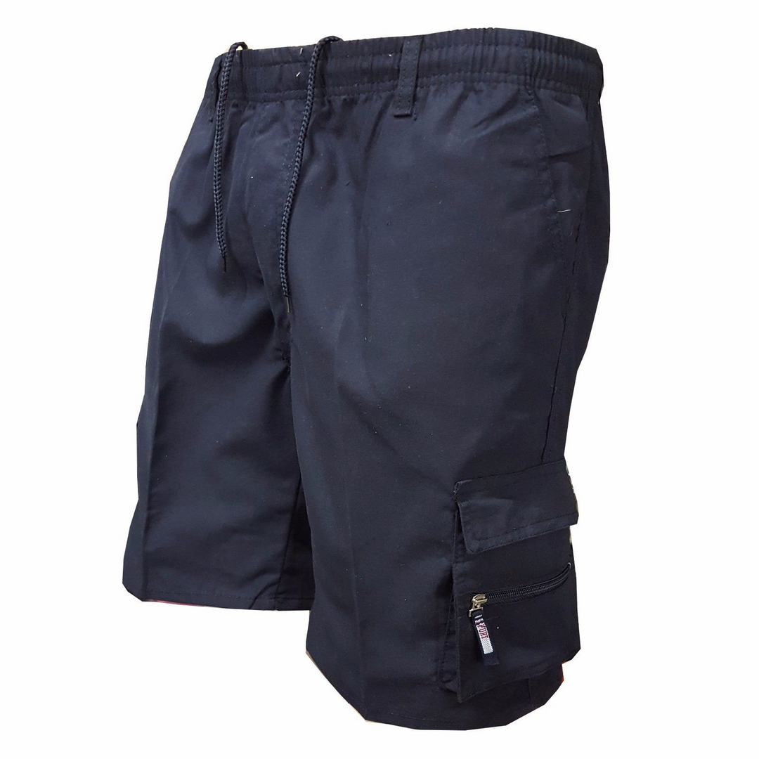 Herr Shorts | Cargo | Elastisk Midja | Sommar