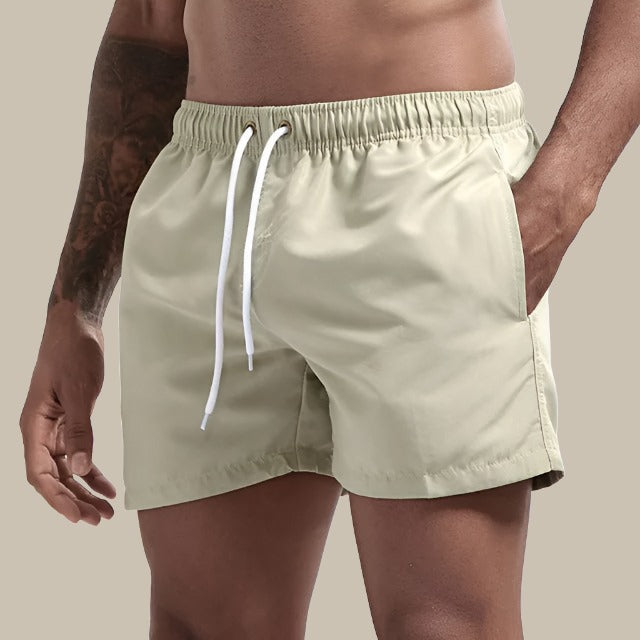 Herr Shorts | Rak Modell | Med Dragsko | Sommar