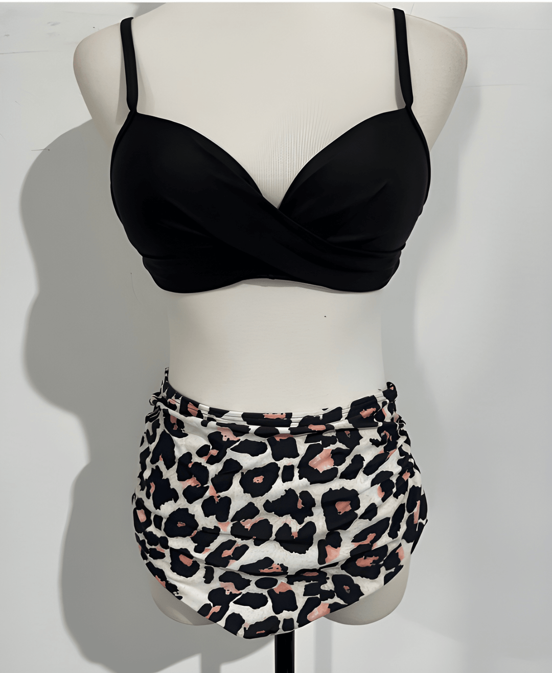 Dam Bikini | Hög Midja | Blommönster | Sommar