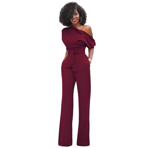 Asymmetrisk Jumpsuit Dam | Formell & Elegant Stil | Kläder