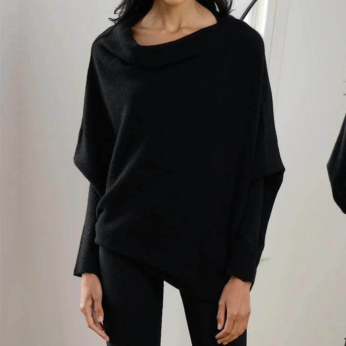 Damtröja | Asymmetrisk & Draperad | Chic design | Enkel förfining