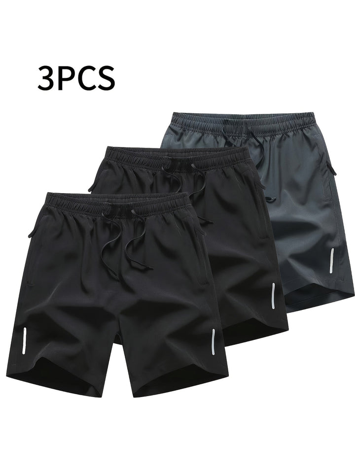 Herr Shorts | Regular | Elastisk Midja | Med Snörning | Sommar