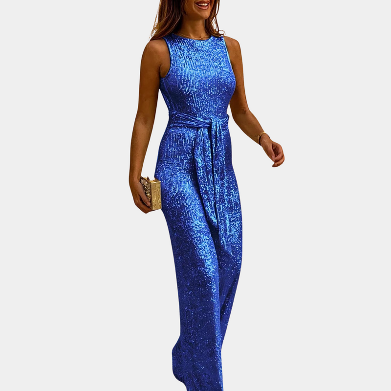 Jumpsuit Damer | Glamorös med paljetter | Strålande Elegant & Charmig
