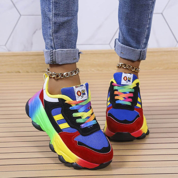 Dam Sneakers | Chunky | Flerfärgad | Sommar
