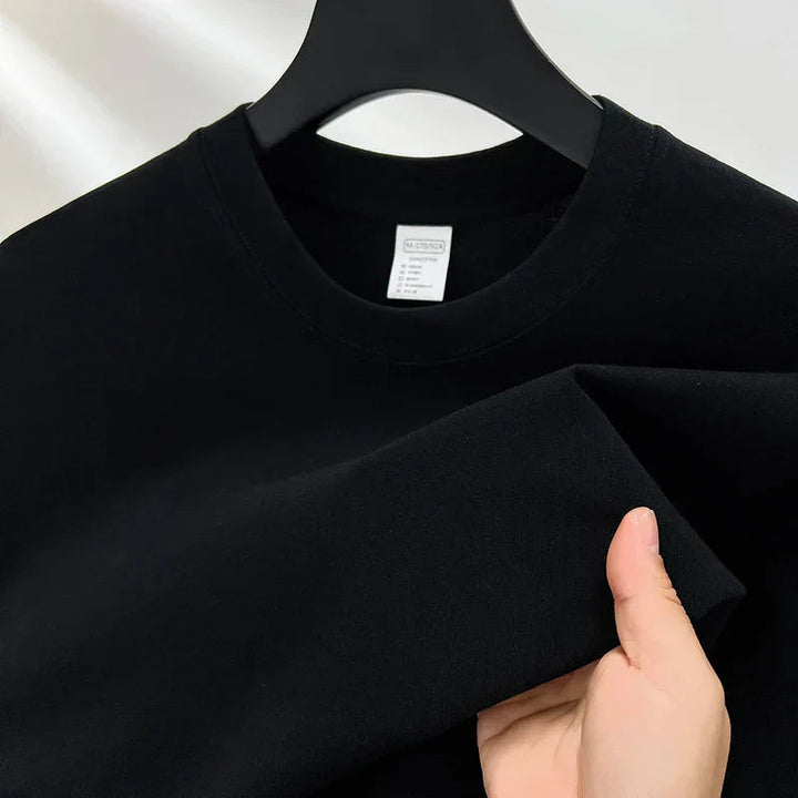 Herr T-shirt | Oversized | Kort Ärm | Rund Hals | Sommar