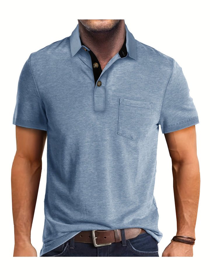 Herr Piké | Regular Fit | Bröstficka | Sommar