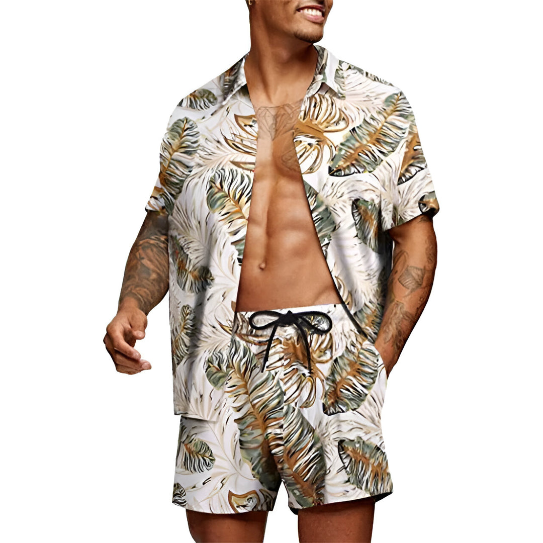 Herr Set | Relaxed Fit | Kort Ärm | Sommar