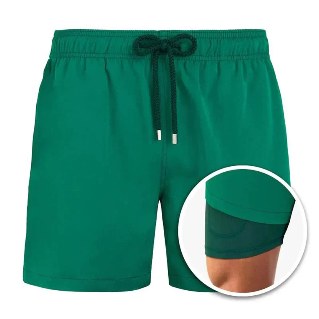 Herr Shorts | Rak Modell | Med Dragsnöre | Sommar