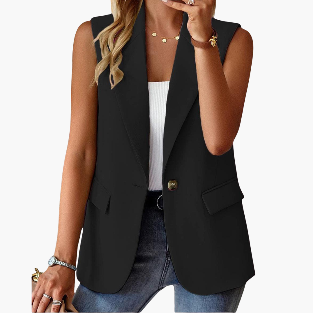 Dam Gilet | Elegant | Utan Ärmar | Sommar
