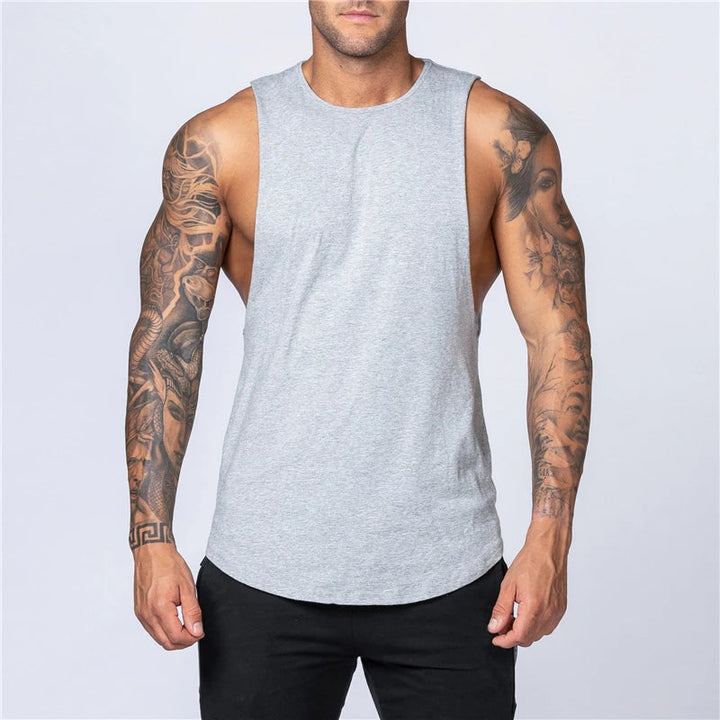Herr Topp | Slimfit | Ärmlös | Sommar
