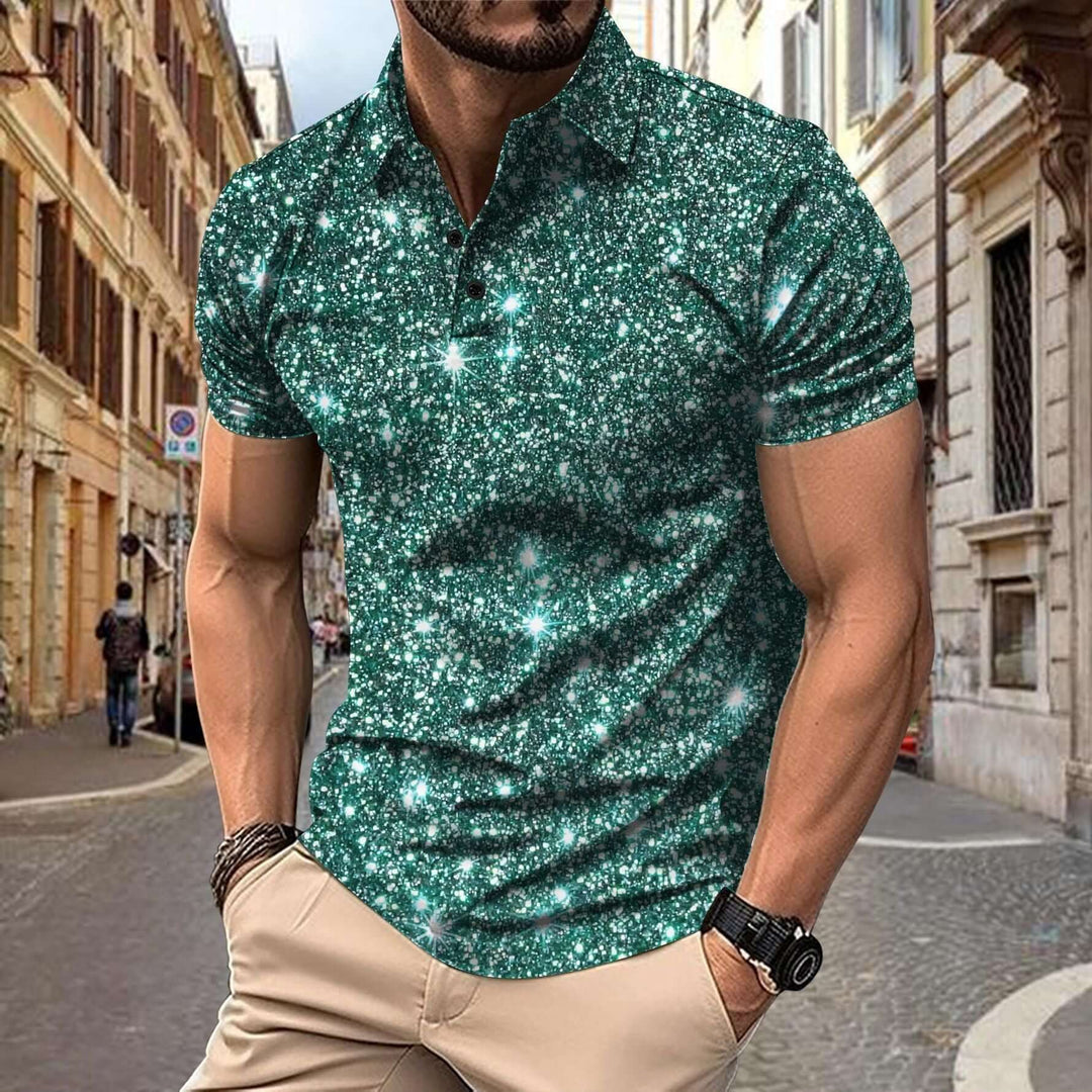 Herr Polo | Slimfit | Knappar Krage | Sommar