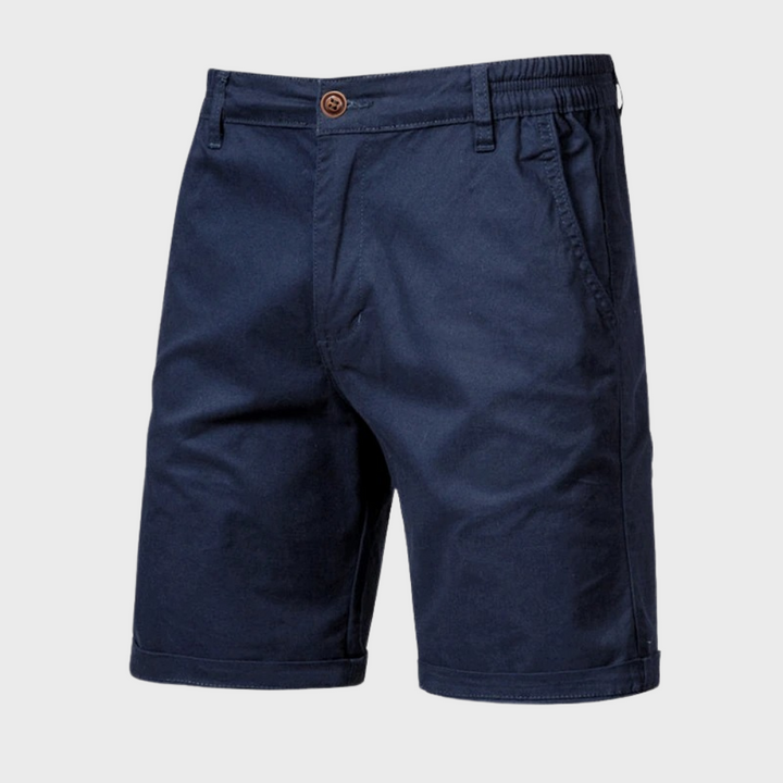 Herr Shorts | Straight Fit | Knappstängning | Sommar