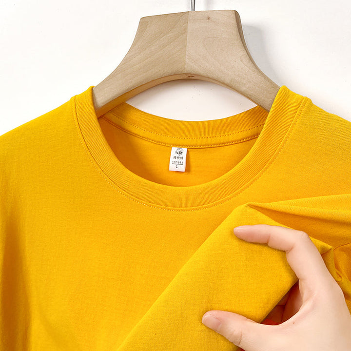 Herr T-shirt | Minimalistisk | Kort Ärm | Sommar