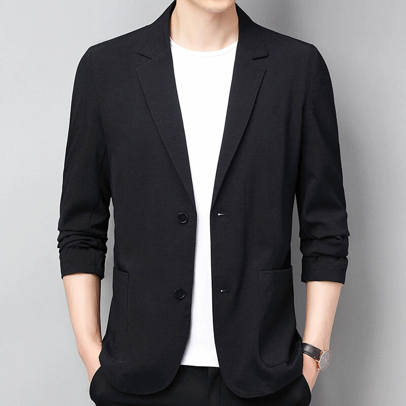 Herr Blazer | Elegant Slimfit | Med Knappar | Sommar