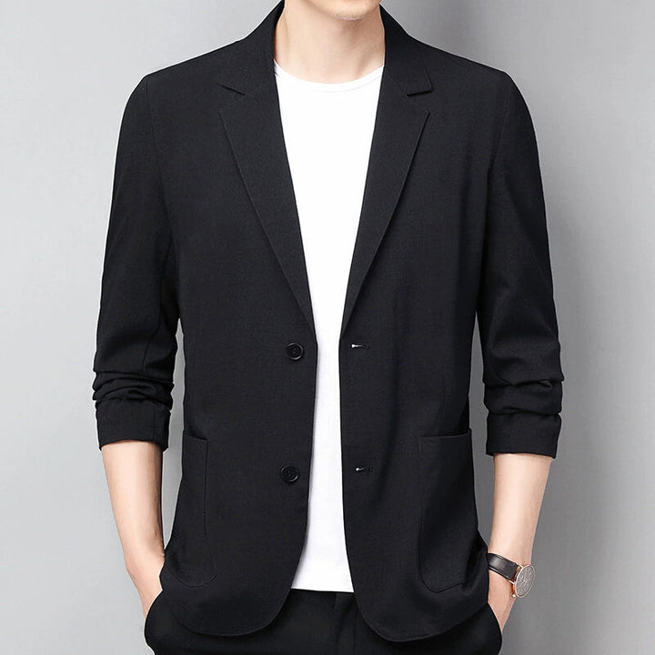Herr Blazer | Elegant Slimfit | Med Knappar | Sommar