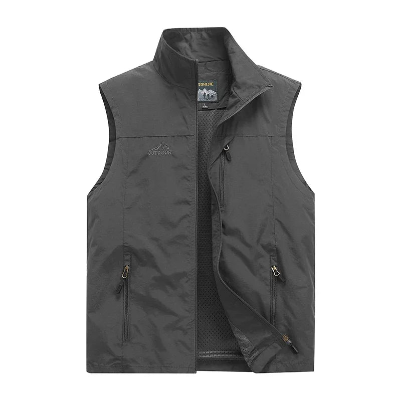 Herr Bodywarmer | Sportig | Lätt Design | Sommar