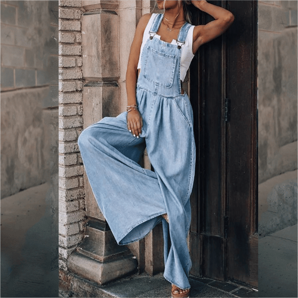 Jumpsuit för kvinnor | Snygg denim | Chic & bekväm | Casual elegant