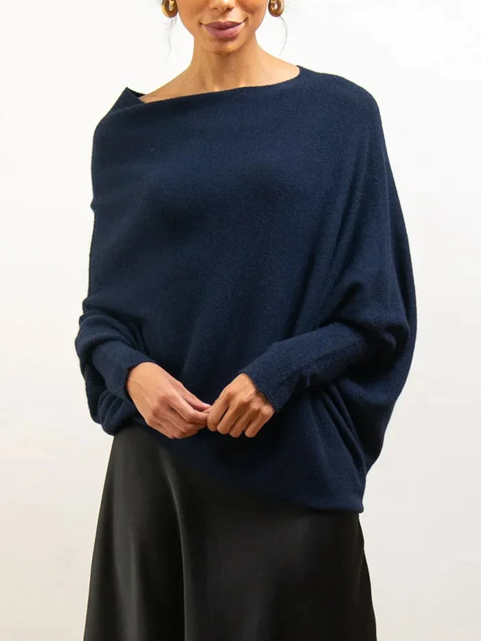 Damtröja | Asymmetrisk & Draperad | Chic design | Enkel förfining