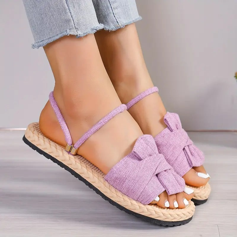 Sandal för kvinnor | Lätt och mångsidig | Enfärgad | Sommarstil