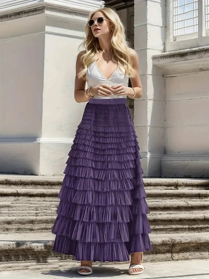 Dam Kjol | Elegant | Volangdesign | Sommar