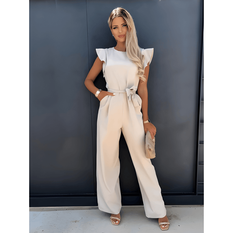 Jumpsuit Dam med Volangärm | Vida Ben | Festklänningar