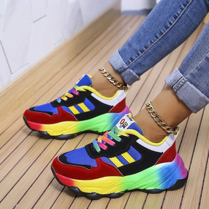 Dam Sneakers | Chunky | Flerfärgad | Sommar