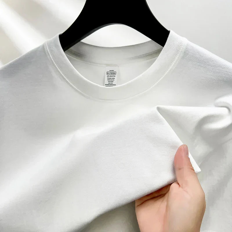 Herr T-shirt | Oversized | Kort Ärm | Rund Hals | Sommar