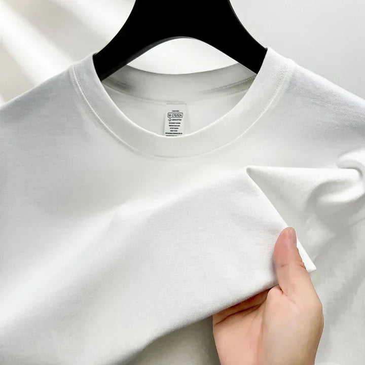 Herr T-shirt | Oversized | Kort Ärm | Rund Hals | Sommar
